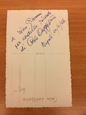 Autograph photograph carlo - autograph,