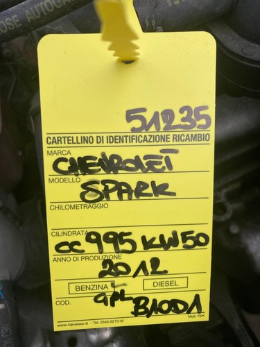 Motore completo per chevrolet - motore,