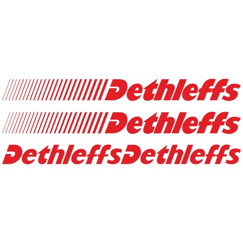 Dethleffs old adesivi - dethleffs,