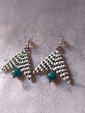 Orecchini Etnici Stile Art