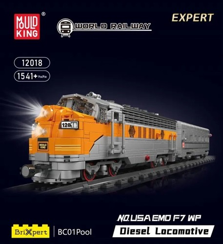Mouldking treno diesel - mouldking,