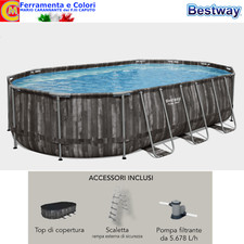 Piscina Fuori Terra Ovale