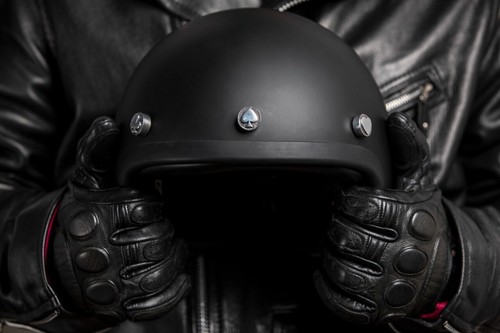 Haga bottone per casco - casco,