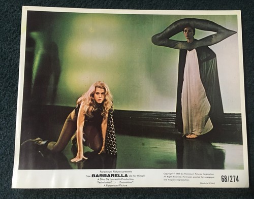 Cartolina barbarella 1968 - barbarella,