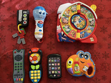 LOTTO GIOCHI BAMBINI: 6 GIOCHI LUCI E SUONI + LA FATTORIA PARLANTE