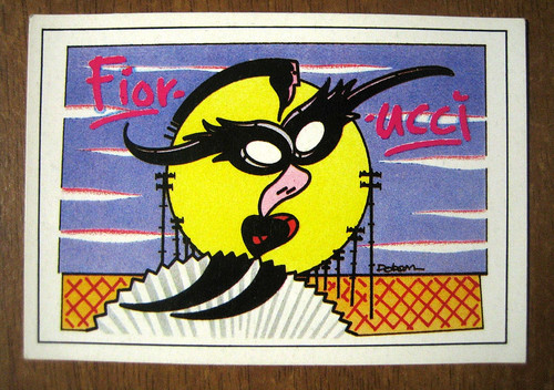 Figurina panini fiorucci - figurina,