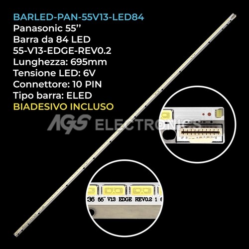 Barra led strip tv - led,