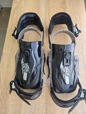 Attacchi Snowboard Drake Super Sport Nero Taglia Media Made in Italy