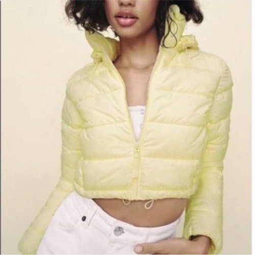 Zara cropped puffer - zara,