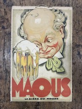 Insegna Targa Maous Cartonato