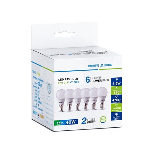 Lampada led e14 p45 - a,