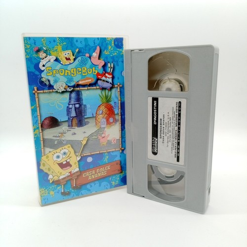 Vhs spongebob casa dolce - vhs, 📼