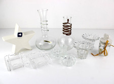 Lotto 9 Oggetti Vetro Ceramica