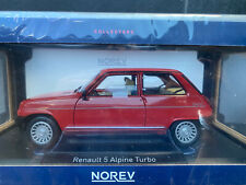 Renault 5 Alpine Turbo Rosso Norev  1/18