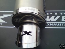 Pipe Werx Honda 900 Hornet Oval Ti Scarichi SL