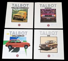 4x TALBOT SIMCA Sunbeam 1100