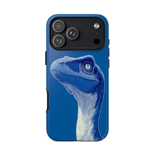 Velociraptor vector arte - velociraptor, blu