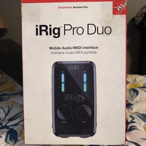 Multimedia irig pro duo - pro, i/o