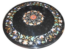 Piano Rotondo In Marmo 36"