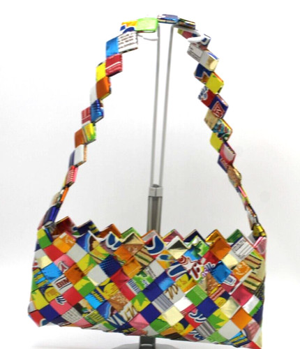 Borsa pochette multicolore