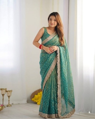 Bridal gallery sari - gallery, organza