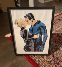 Quadro Diabolik e Eva Kant