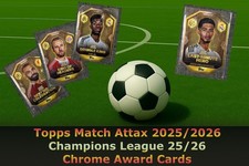 Topps Match Attax 2025/2026 Champions League 25/26 #Carte premio Chrome#