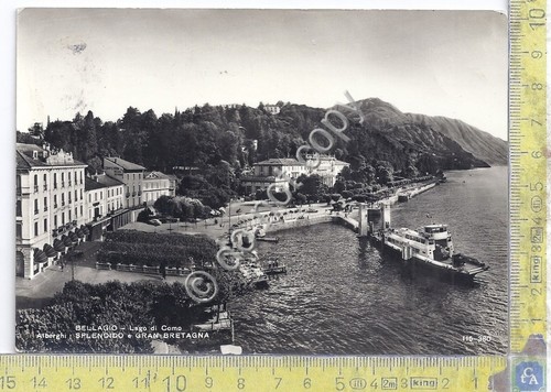 Cartolina bellagio alberghi - ,