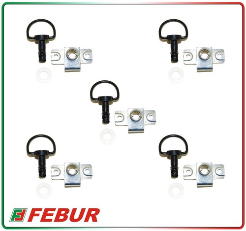 Kit sganci ganci rapidi - rapidi, con