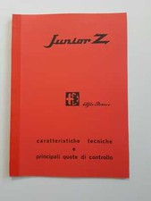 Manuale di officina meccanica Alfa Romeo GT junior 1300 Zagato workshop manual