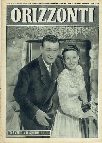 1952 john wayne maureen - 1952/39=john,