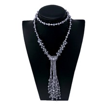 Collana lunga perline donna - perline,