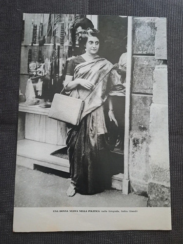 Ritaglio giornale indira - ritaglio,
