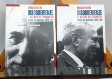 FRANCO FORTINI. DISOBBEDIENZE. VOLL. I e II. ManifestoLibri 1997/1998 (1° ed.)
