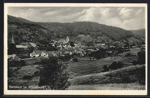 Dernbach palatinato vista - dernbach, /