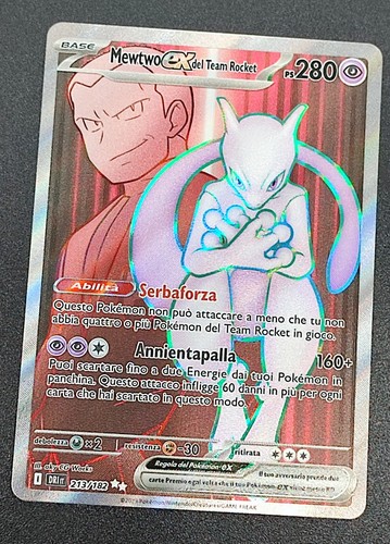 Pokemon mewtwo del team - ex,