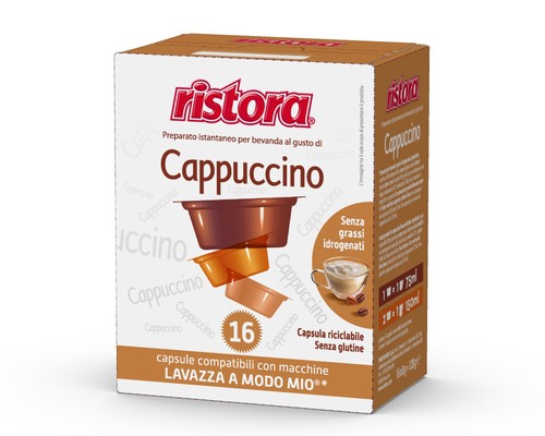 256 capsule cappuccino ristora - capsule,