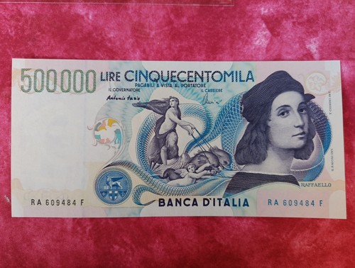 500 000 lire raffaello nuova - 500.000,