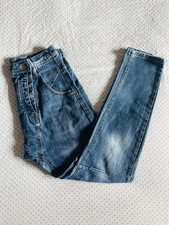 Jeans Uomo - Taglia IT36 - Blu - Modello Cavallo Basso