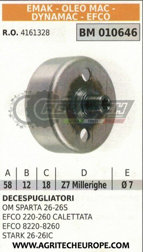 4161328 campana frizione - campana,