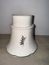 Vintage Nikko Japan Happy Holidays Hurricane Lamp Base No Globe