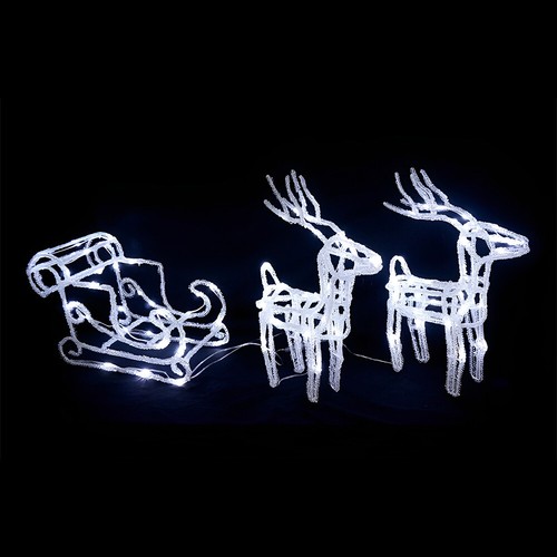 Slitta babbo natale con - slitta,