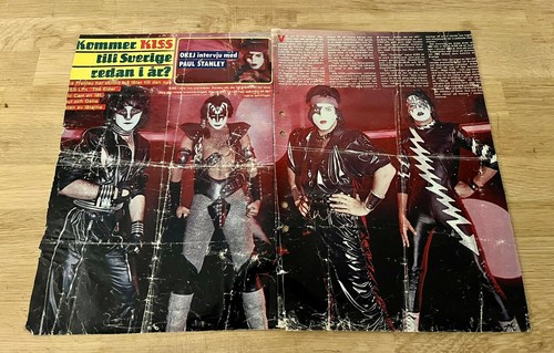 Poster clip kiss 1981 - kiss,
