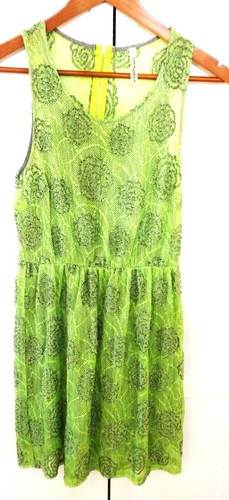 Abito vintage lovemarks verde - vintage,