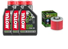 KIT/TAGLIANDO YAMAHA BT 1100 BULLDOG 2002-2006 OLIO MOTUL 5100 15W50 FILTRO OLIO