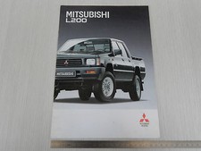 DEPLIANT BROCHURE ORIGINALE 4X4 MITSUBISHI L200 4WD