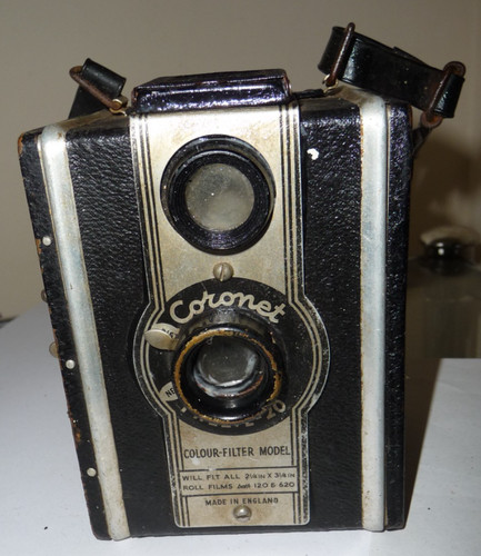 Fotocamera vintage coronet - vintage,