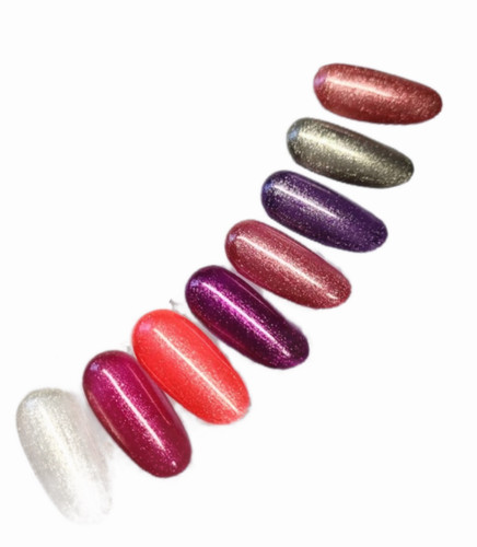 Gel chrome sparkle - uv, set