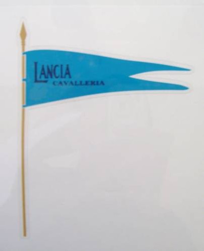 Lancia flavia adesivo - lancia,