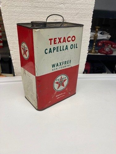 Vintage texaco capella oil - vintage,